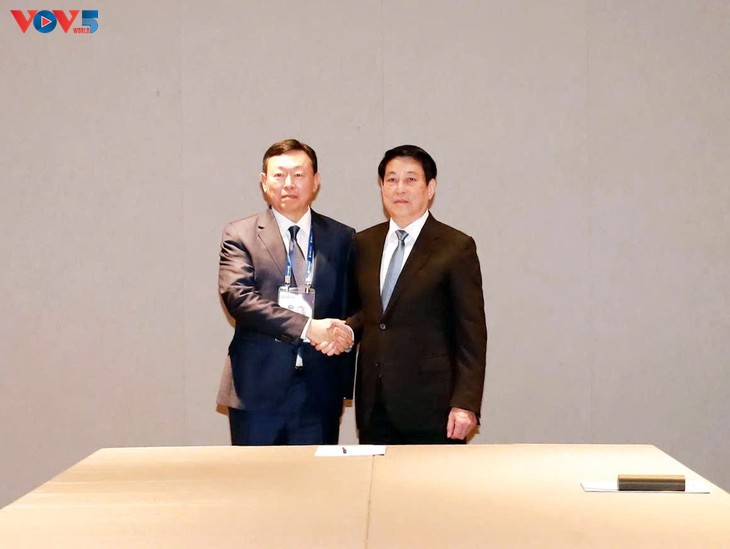 Presidente de Vietnam se reúne con líderes empresariales y de la Cámara de Comercio Internacional - ảnh 2