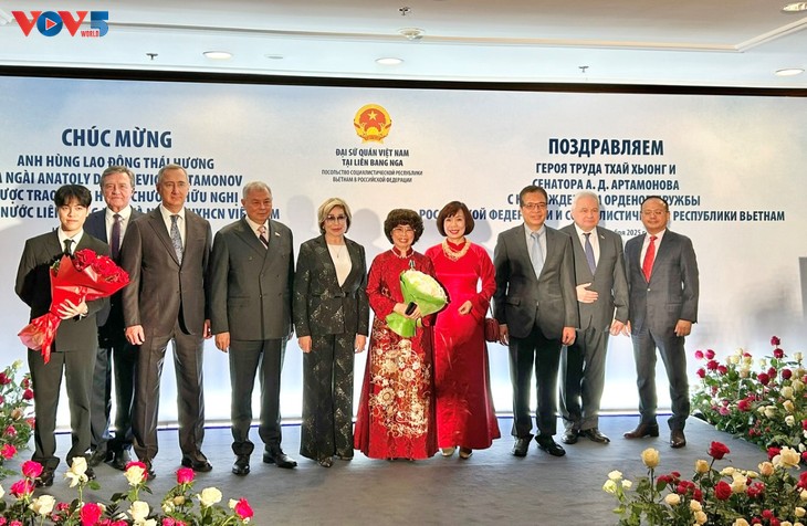 Empresaria vietnamita recibe Orden de la Amistad del presidente ruso - ảnh 2