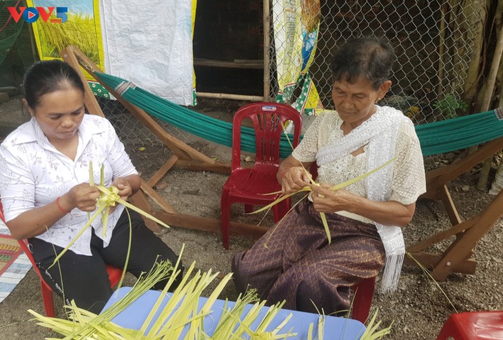 Pastel “Ka Tum”, una especialidad tradicional del pueblo jemer - ảnh 1