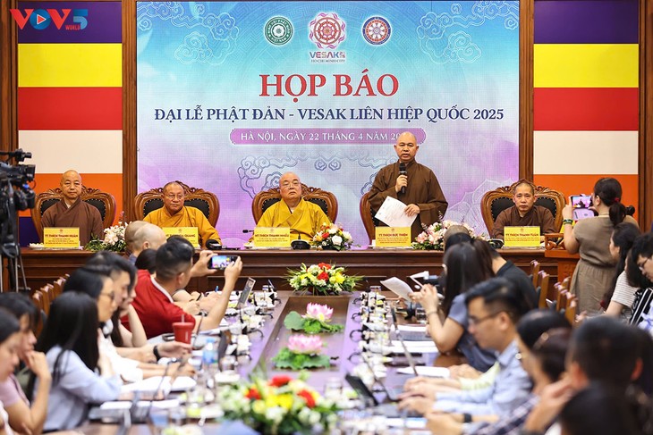 ผู้แทนทั้งภายในและต่างประเทศ 2,700 คนจะเข้าร่วมงานวิสาขบูชาแห่งสหประชาชาติประจำปี 2025 - ảnh 1