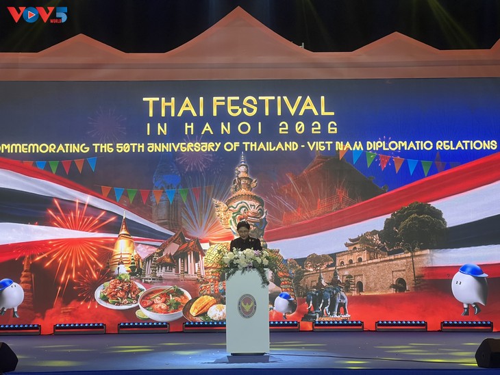 งาน “Thai Festival in Hanoi 2026” นิมิตหมายฉลองครบรอบ 50 ปีความสัมพันธ์ทางการทูตไทย–เวียดนาม - ảnh 1