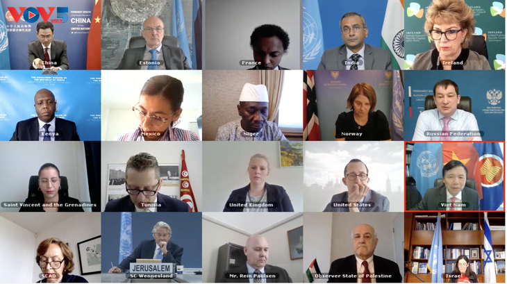 Vietnam unterstützt Bemühungen und Initiative zum Friedensprozess im Nahen Osten - ảnh 1