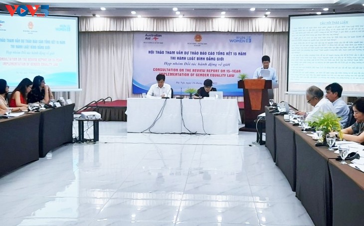 Viele Fortschritte nach 15 Jahren der Umsetzung des Gesetzes zur Gleichstellung der Geschlechter - ảnh 1