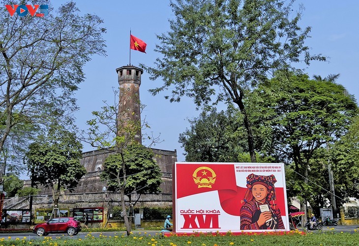 Hanoi richtet sich auf den landesweiten Wahltag ein - ảnh 3