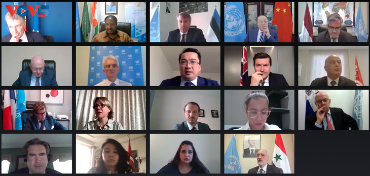 Weltsicherheitsrat sorgt sich um COVID-19-Pandemie in Syrien - ảnh 1