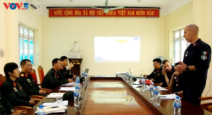 ການຮ່ວມມື ຫວຽດນາມ - ອີຕາລີ ກ່ຽວກັບການບຳລຸງສ້າງກຳລັງຮັກສາສັນຕິພາບສະຫະປະຊາຊາດ - ảnh 1