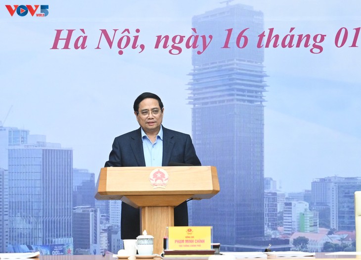 Pham Minh Chinh: le Centre financier international de Hô Chi Minh-ville devra ouvrir au plus tard le 9 février - ảnh 1