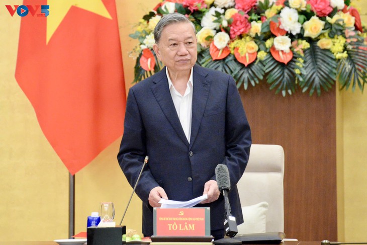 Tô Lâm appelle l’Assemblée nationale à bien préparer les élections - ảnh 1