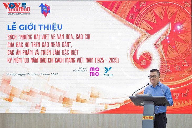 Ra mắt sách và triển lãm đặc biệt kỷ niệm 100 năm Ngày Báo chí Cách mạng Việt Nam - ảnh 2