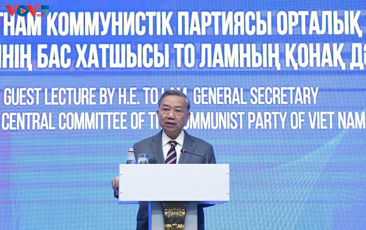 Tô Lâm au Kazakhstan: cinq axes pour un partenariat Sud-Sud exemplaire - ảnh 2
