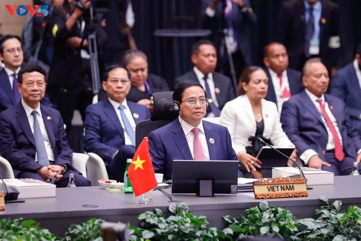 Pham Minh Chinh appelle à un grand chantier économique entre l’ASEAN, le Golfe et la Chine - ảnh 1