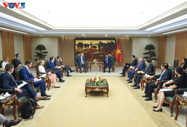 Pham Minh Chinh reçoit une délégation de la Chambre des représentants américaine - ảnh 2