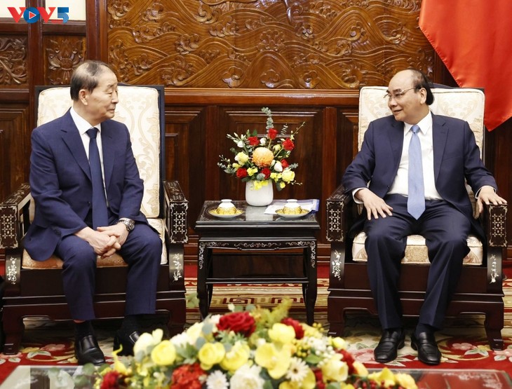 Nguyên Xuân Phuc rencontre Choi Young-joo - ảnh 1