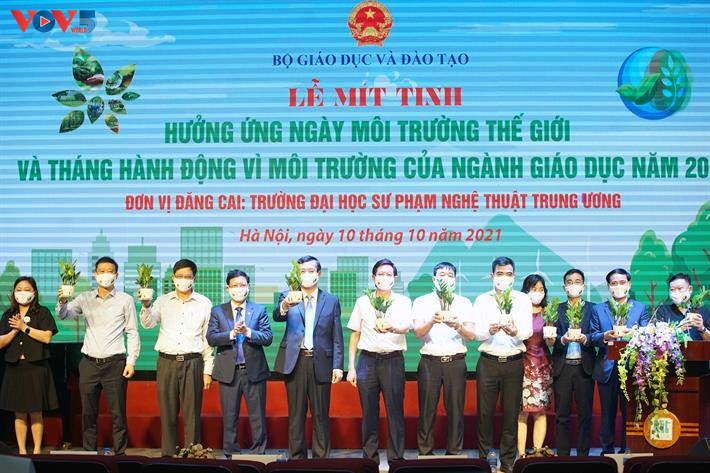 Ngành Giáo dục phát động Tháng hành động vì môi trường - ảnh 1