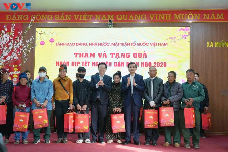 Lãnh đạo Nhà nước chúc Tết các địa phương - ảnh 2