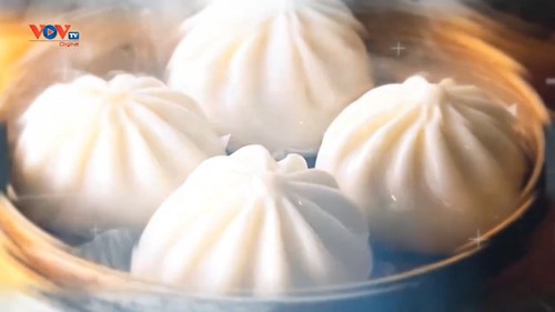 Köstliche gedämpfte Hefeklöße Binh Mo Köstliche gedämpfte Hefeklöße Binh Mo