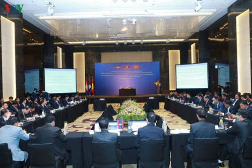 Abschluss Der Ministerkonferenz Von Laos Kambodscha Und Vietnam Gegen Drogen