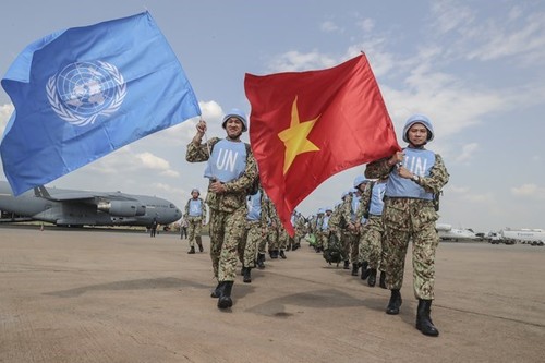 Evalúan aportes de soldados vietnamitas a misión de paz de la ONU - ảnh 1