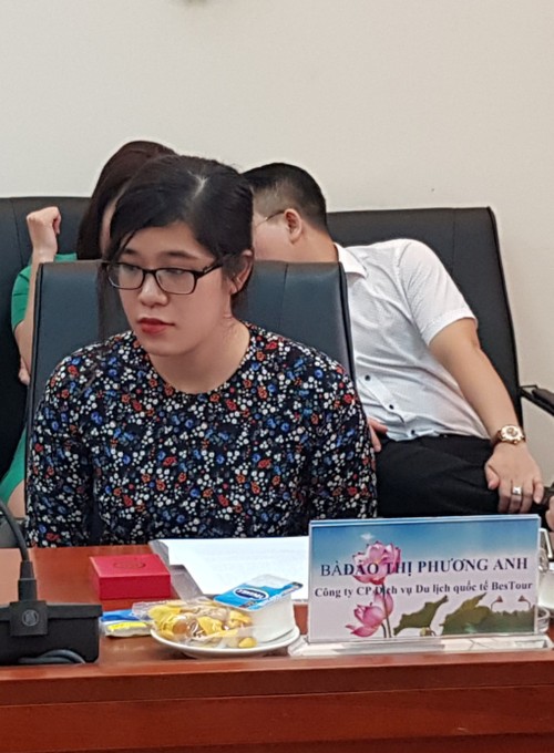 Dao Thi Phuong Anh, intérprete abnegada en la lucha contra covid-19 - ảnh 1