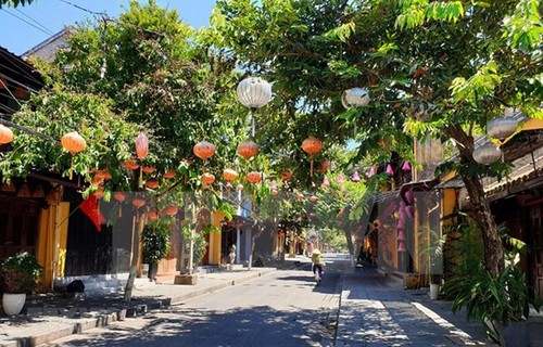 Casco antiguo de Hoi An aplicará distanciamiento social hasta el 14 de agosto - ảnh 1