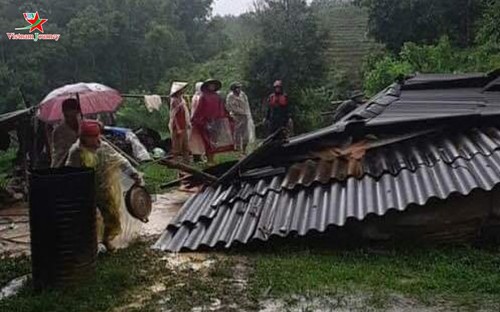 Localidades vietnamitas superan consecuencias del tifón Sinlaku - ảnh 1