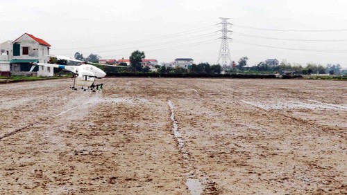 Aviones fumigadores no tripulados, una innovadora solución para la producción agrícola de Vietnam - ảnh 3