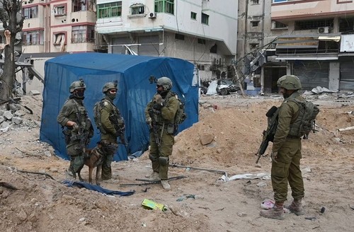 Comienza el alto el fuego temporal en la Franja de Gaza - ảnh 1