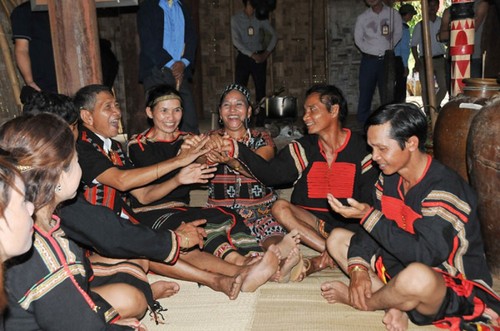 Ceremonia de hermanamiento: un rasgo precioso de la cultura de los Ede - ảnh 1