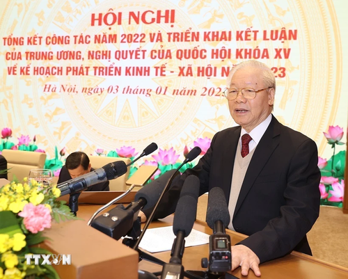 La huella del secretario general del Comité Central del PCV, Nguyen Phu Trong, sobre el desarrollo económico de Vietnam - ảnh 1