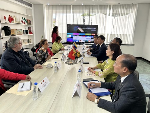 Venezuela se interesa en intercambiar experiencias con Vietnam para consolidar la prensa revolucionaria - ảnh 2