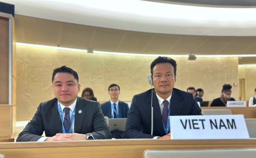 Resaltan contribuciones de Vietnam en el 57.º período de sesiones del Consejo de Derechos Humanos de la ONU - ảnh 1