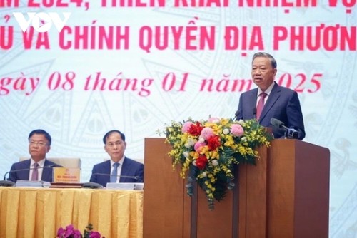 Secretario General del Partido Comunista de Vietnam orienta el desarrollo socioeconómico y educativo - ảnh 1