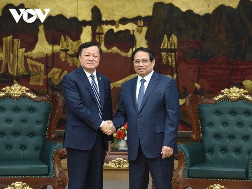 Primer Ministro de Vietnam recibe al presidente del gigante aeronáutico chino COMAC - ảnh 1