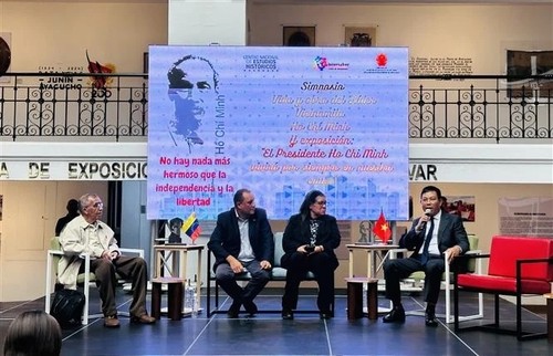 Conmemoran en Venezuela el 135.º aniversario del natalicio del Presidente Ho Chi Minh - ảnh 1