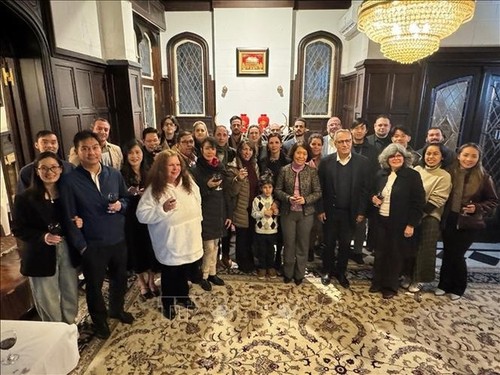 Intercambio de amistad entre las Embajadas de Vietnam y Cuba en Argentina - ảnh 2