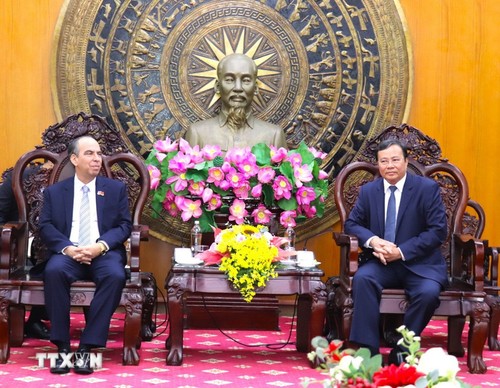 Tay Ninh impulsa la conexión con organizaciones y empresas cubanas - ảnh 1