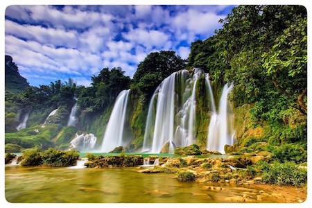 La majestuosa belleza del Geoparque Global Non Nuoc Cao Bang - ảnh 3