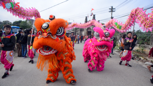 Festival de la aldea de Nom - ảnh 6