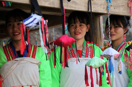 Festival de lanzamiento de pelota de tela en el norte de Vietnam - ảnh 13