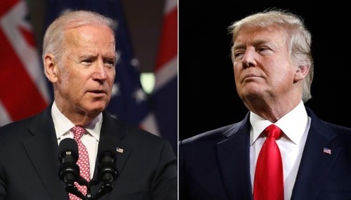 Trump y Biden continúan compitiendo ferozmente en los estados clave - ảnh 1