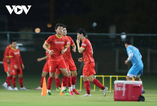 Vietnam lista para el último partido de la segunda eliminatoria de la Copa Mundial 2022 - ảnh 1