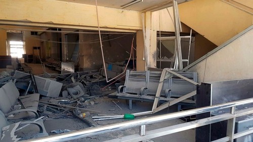 Israel bombardea el aeropuerto internacional de Damasco, en Siria - ảnh 1