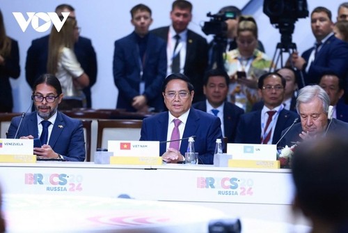 Primer ministro de Vietnam finaliza exitosamente su asistencia a la Cumbre ampliada del BRICS en Rusia - ảnh 1