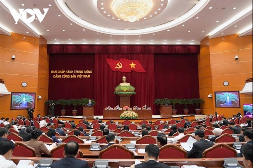 Clausura reunión del Comité Central del Partido Comunista de Vietnam - ảnh 1