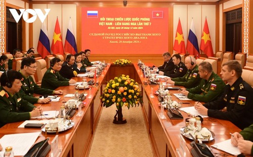 Celebran en Hanói el séptimo diálogo estratégico de defensa Vietnam-Rusia - ảnh 1