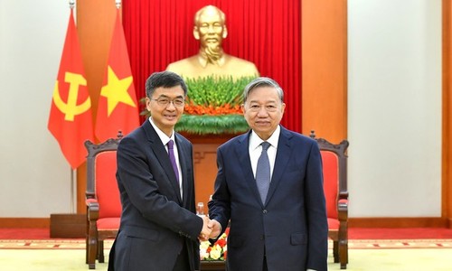 Líder del PCV se reúne con el Secretario General de la Región Autónoma Zhuang de Guangxi (China) - ảnh 1