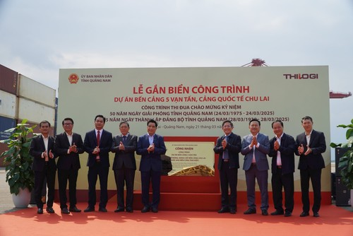 Quang Nam inaugura una obra clave en conmemoración del 50.º aniversario de su liberación - ảnh 1