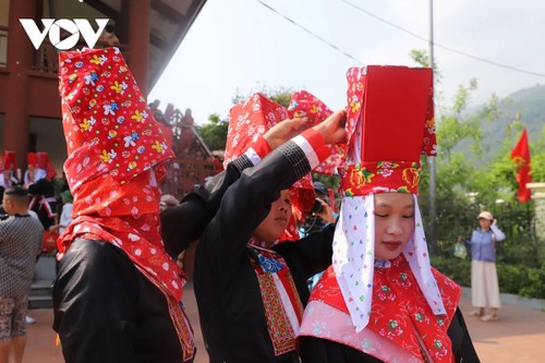 Rasgos distintivos del “Ritual para evitar el viento” de los Dao Thanh Phan en Quang Ninh - ảnh 1