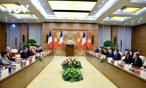 Titular del Parlamento vietnamita se reúne con Presidente de Francia  - ảnh 2