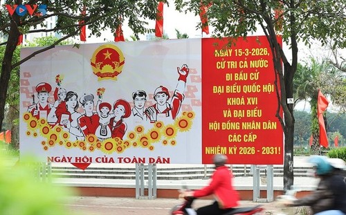 Hanói en cuenta regresiva para el día de las elecciones, el 15 de marzo - ảnh 14